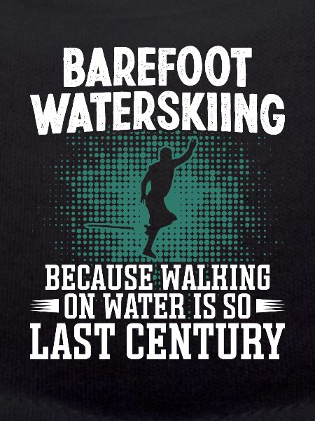 Barefoot waterskiing