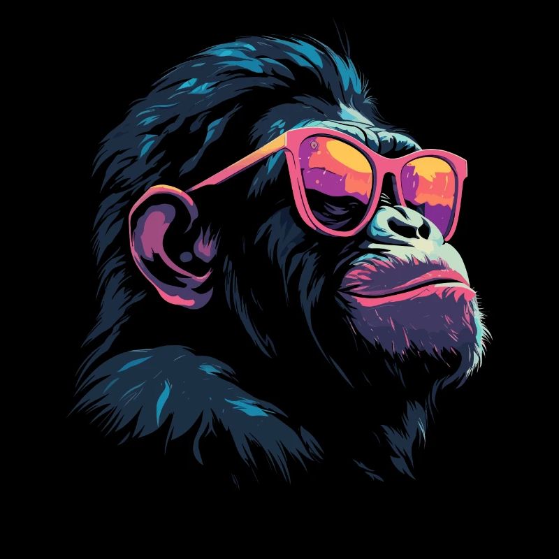 Cool Chimpanzee Sunglasses