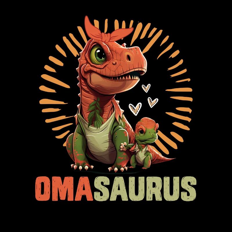 Omasaurus Dinosaurier Grandma Muttertag Granny