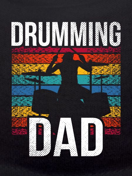 Drummer Father Drumming Drums