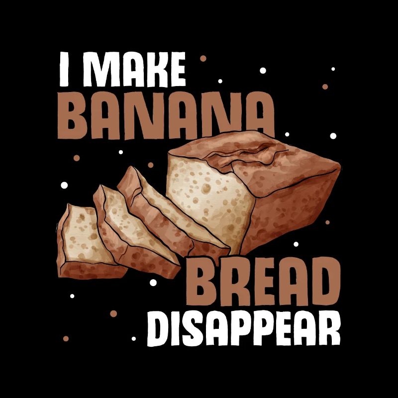 Funny Banana Bread Baking Apparel