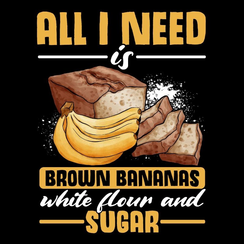 Funny Banana Bread Baking Apparel