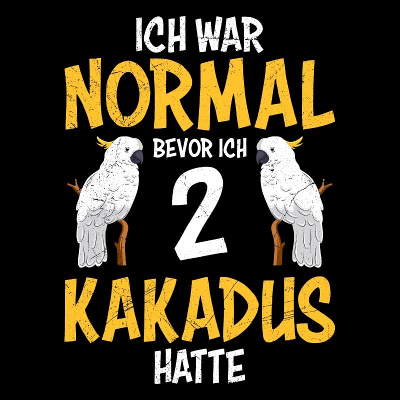 Papagei Ich war normal bevor ich 2 Kakadus hatte