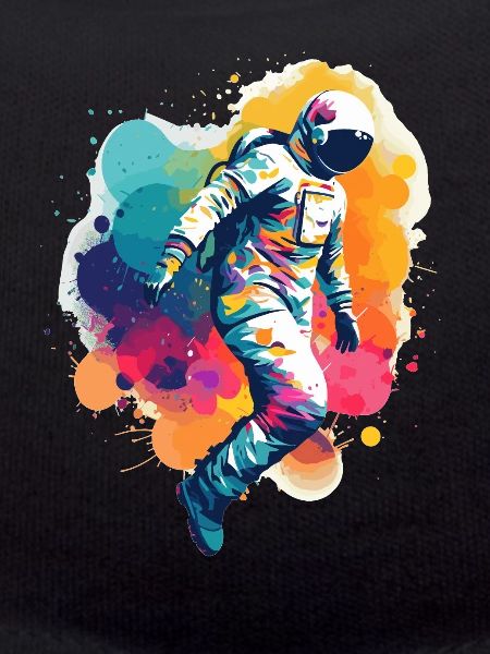 Astronaut Spraykunst