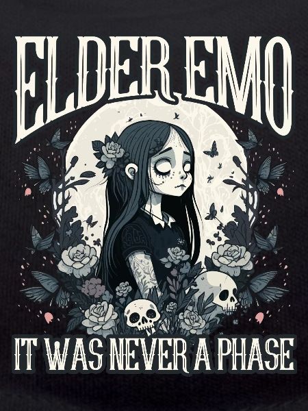 Lustiger Emo-Junge Emo-Mädchen