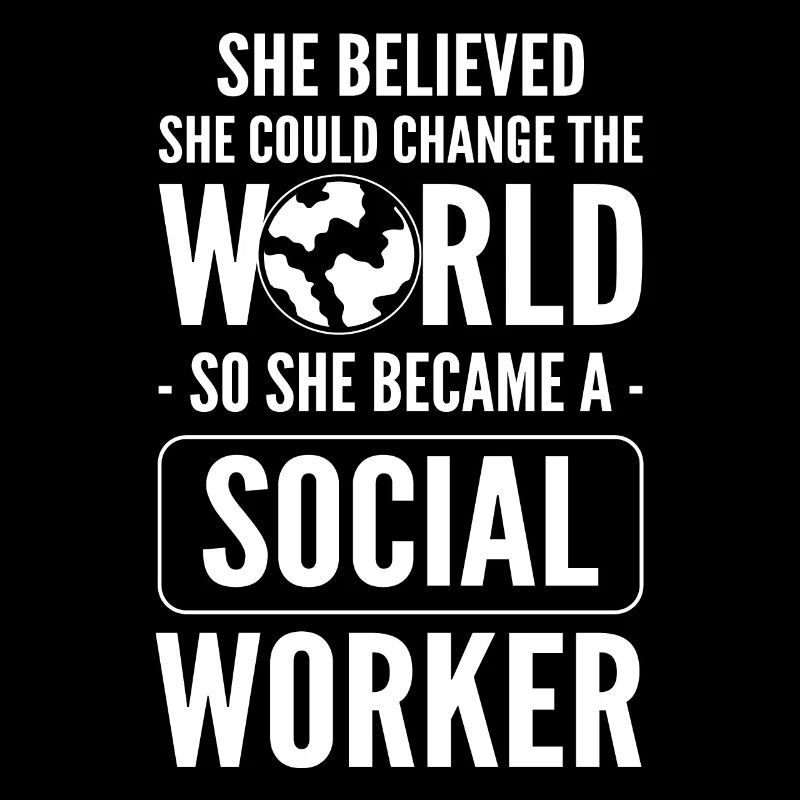 Funny Social Worker Design