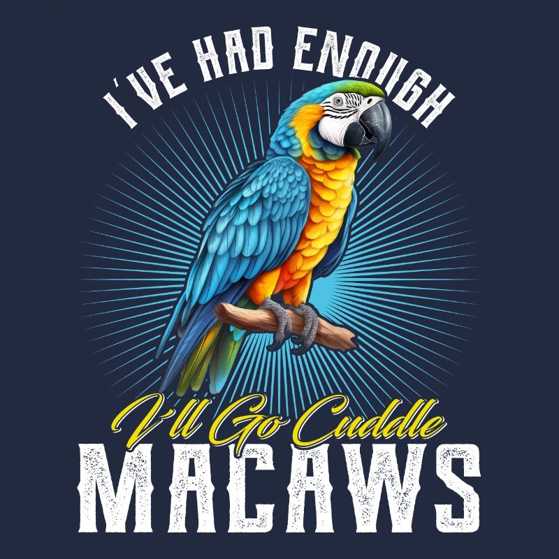 Ara Vogel I ́ve had enough I ́ll go Cuddle Macaws