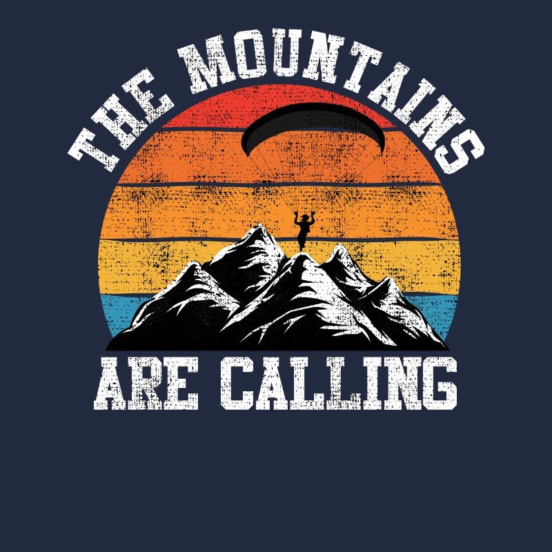 Gleitschirmflieger The Mountains are Calling