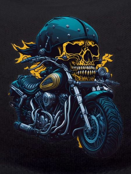 Biker Skull