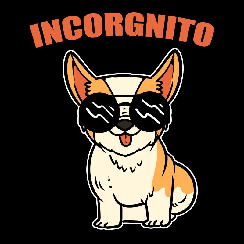 Lustiger Corgi Hundetrainer