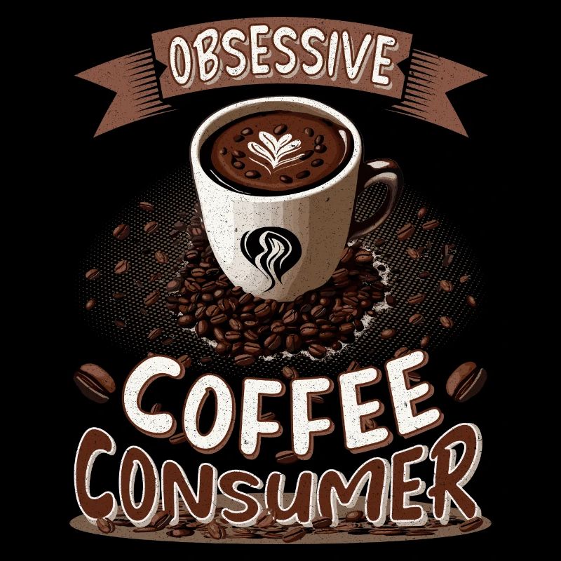 Obsessive coffee consumer - Kaffeekonsumet im Büro