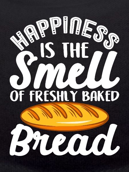 Funny bread baking baker