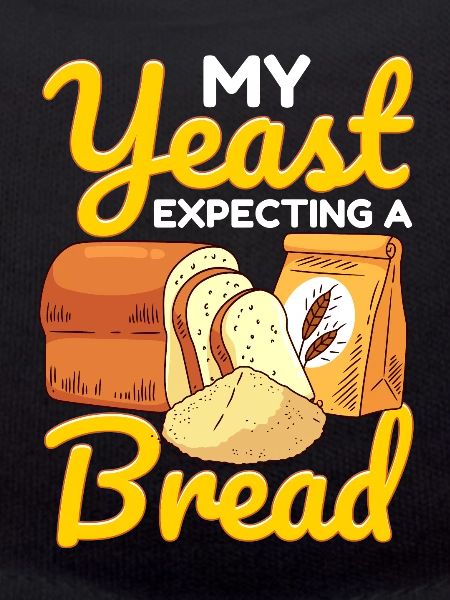 Funny bread baking baker