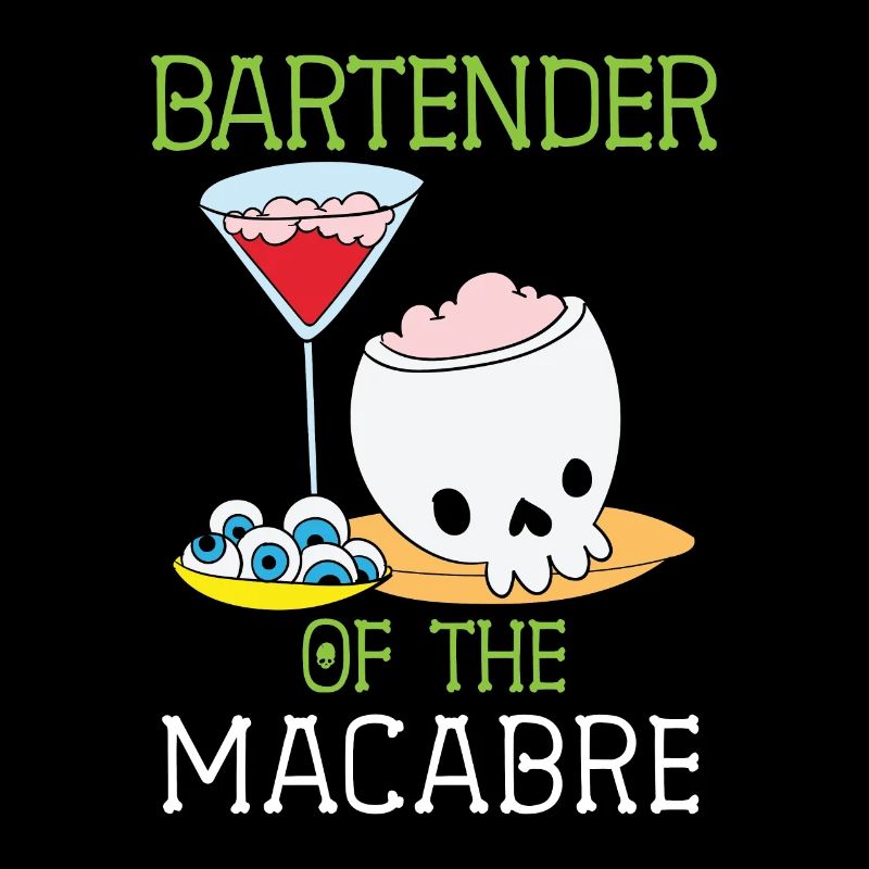 Barman du macabre barman Halloween
