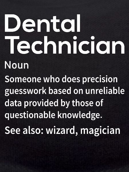 Funny dental technicians