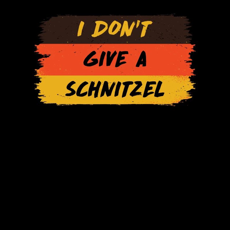 Schnitzel Shirt Bavarian I don't give a schnitzel