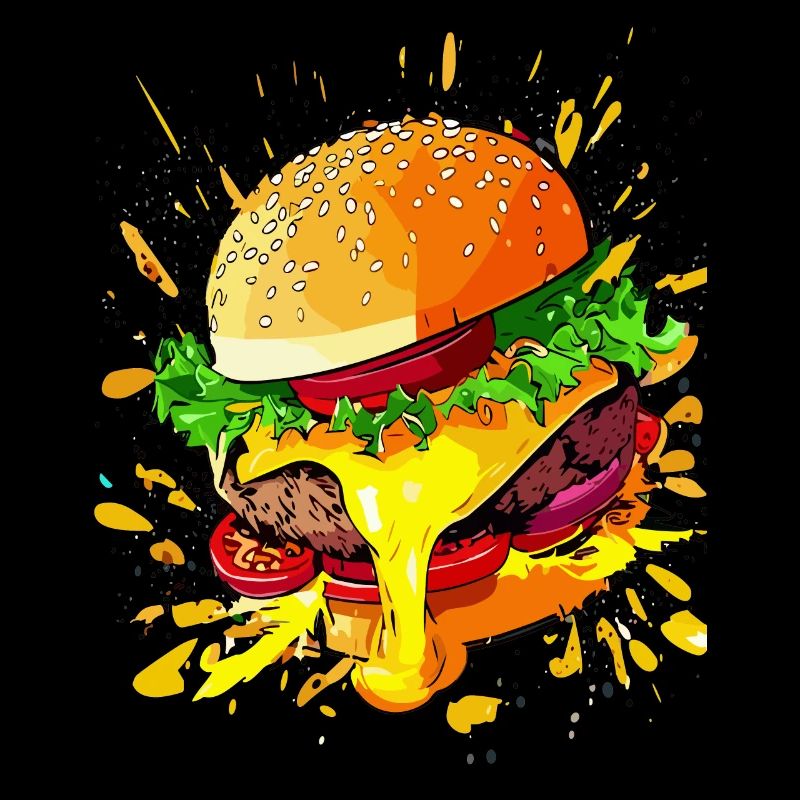 Extra Käse Burger Cheeseburger