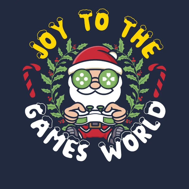 Plaisir du monde du jeu Controller Gaming Weihnac
