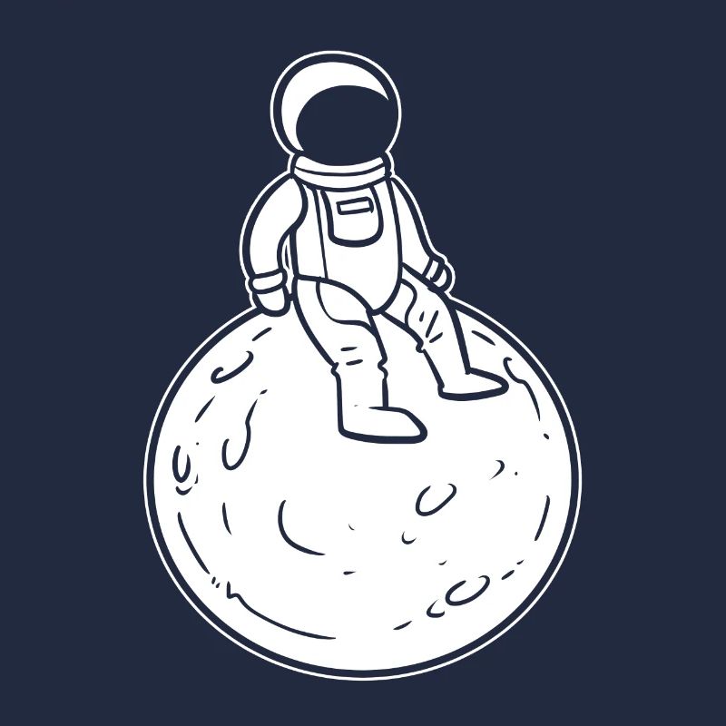 Astronaut sitzt
