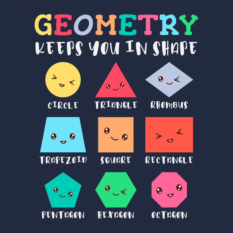 Geometry keeps you in shape, geometric shapes