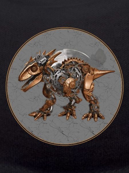 steampunk dinosaur