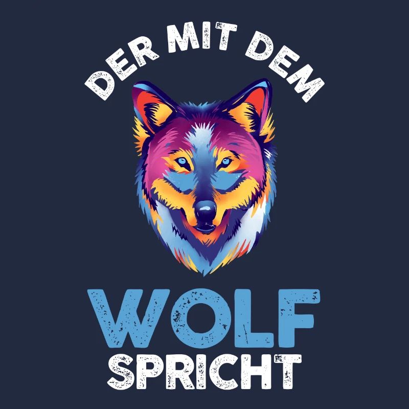 Tier Waldtier Wolf