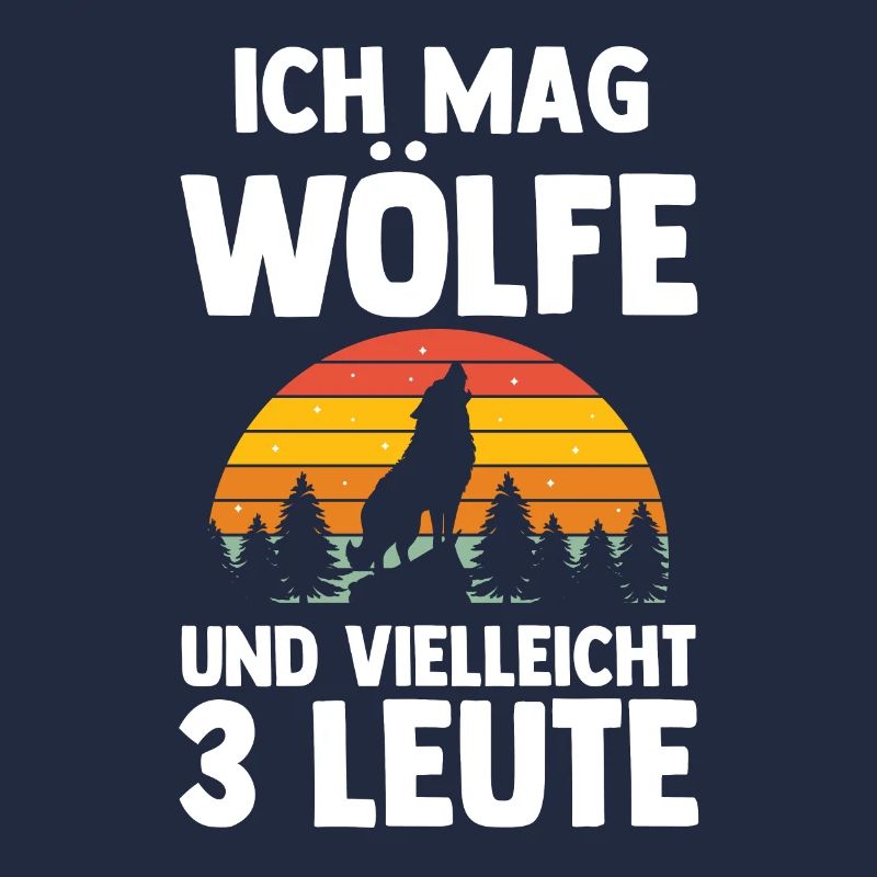 Tier Waldtier Wolf