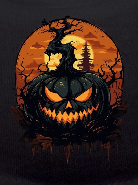 Spooky Halloween Pumpkin