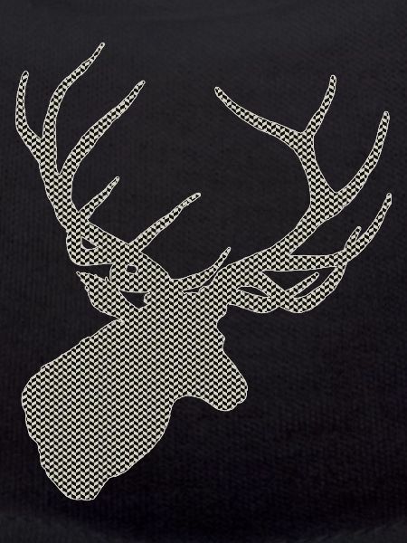 Hirsch mit Muster