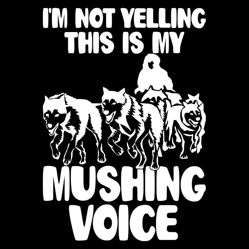 Mushing Dog Sledding Musher