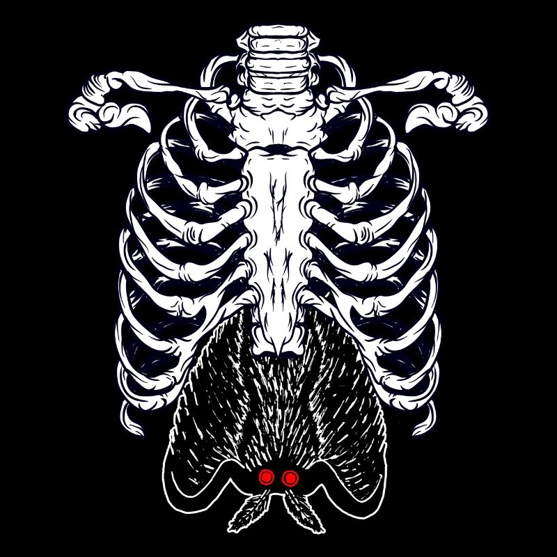 Mothman Skeleton Cryptid Cryptozoology
