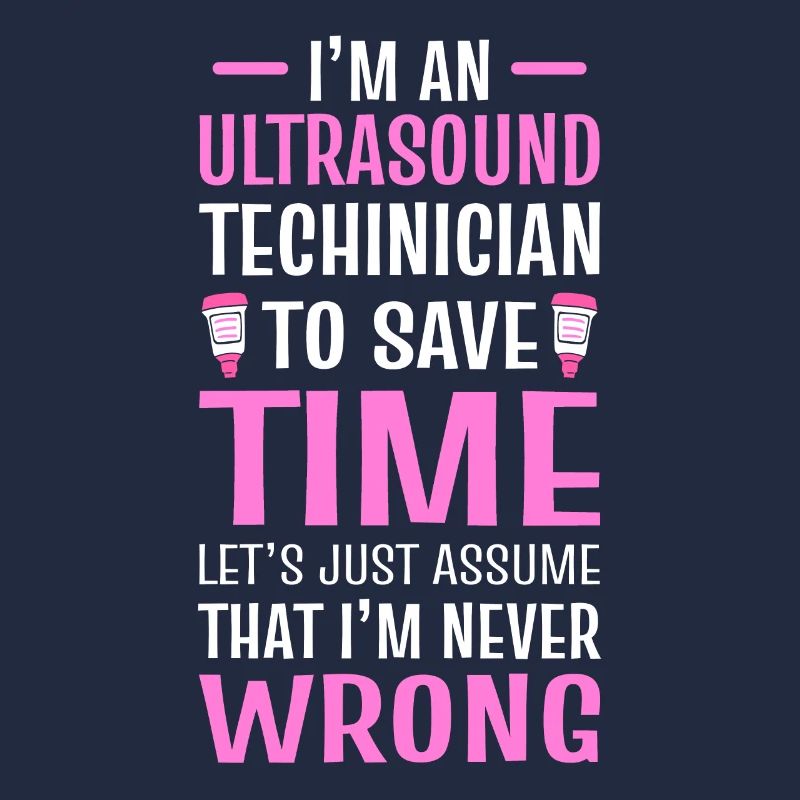 Ultraschalltechniker Ich bin ein