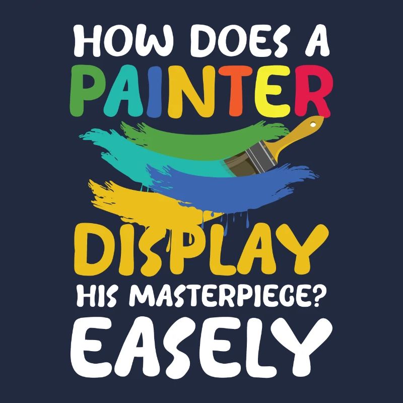 How Does A Painter Display His Masterpiece Easely
