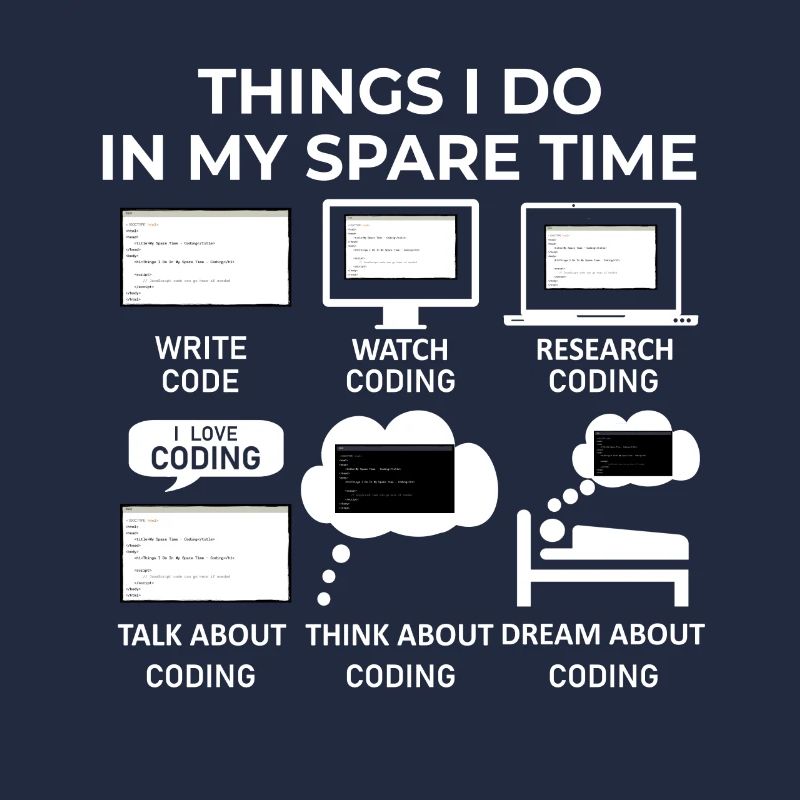 Things I Do in my Spare Time - Coding
