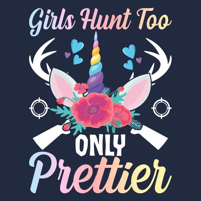 Hirschjagd Mädchen Jägerin