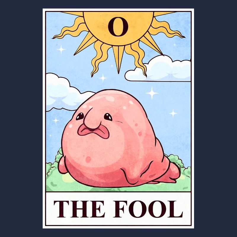 Carte de Tarot Blobfish