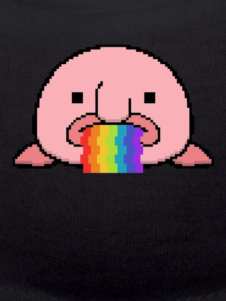 Blobfish Rainbow Pixel