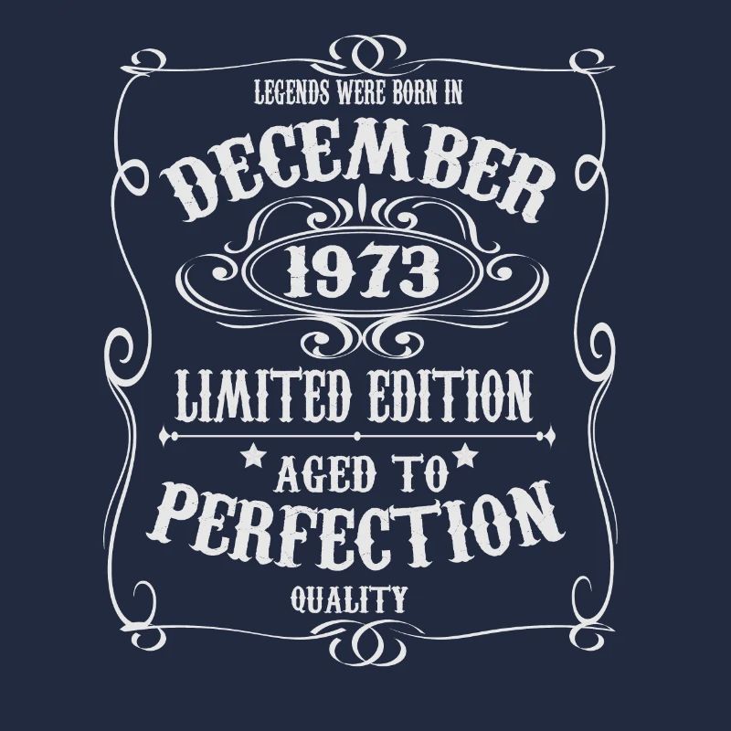 Legends were born in December 1973