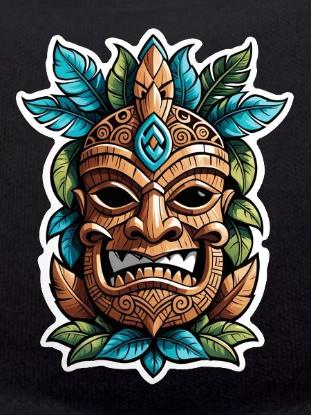 Tiki Beach - Polynesia Statue
