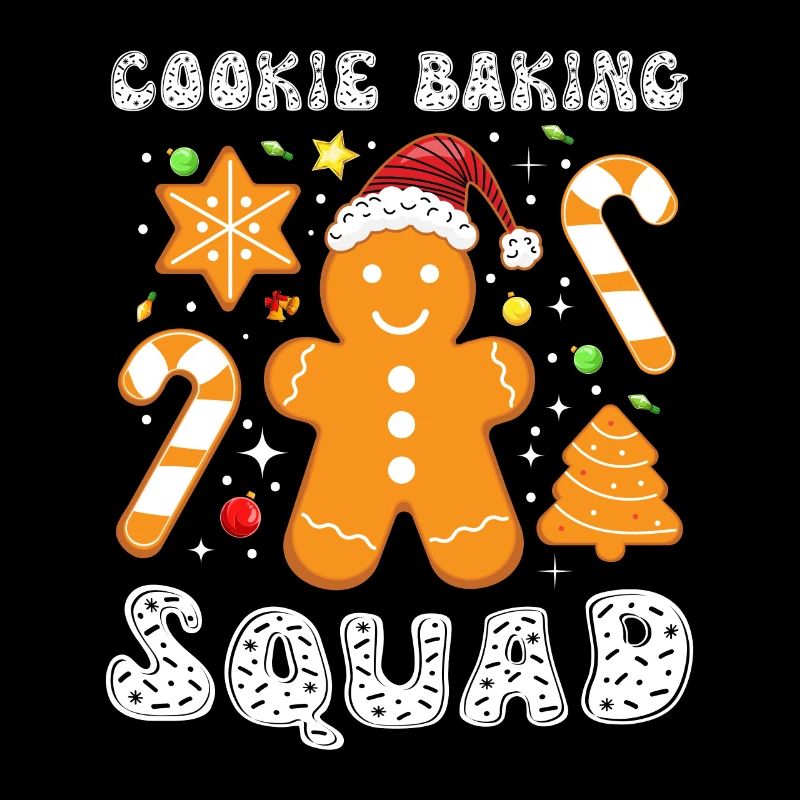 Gingerbread Biscuits Cookie Baking Squad Christmas
