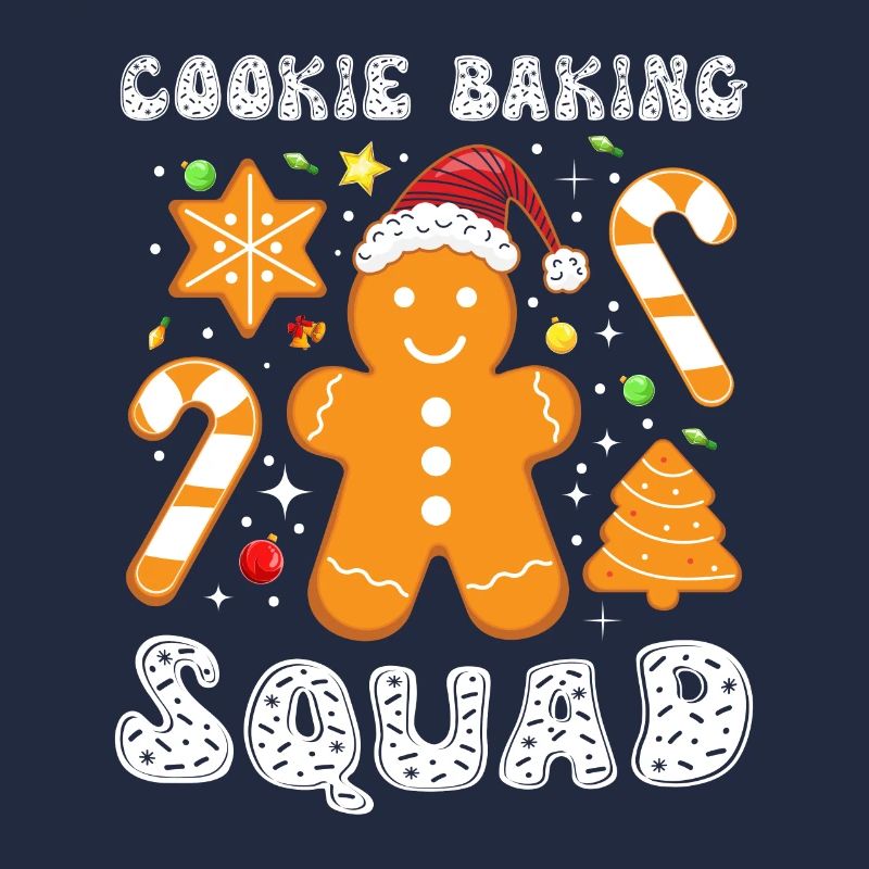 Biscuits au pain d’épice Cookie Baking Squad Noël