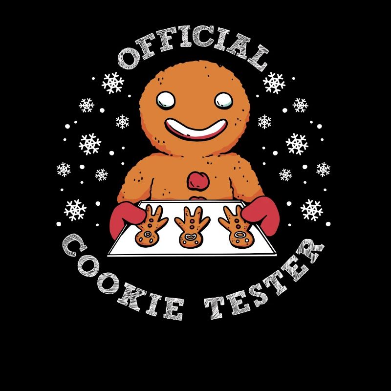 Gingerbread Baking Official Cookie Tester