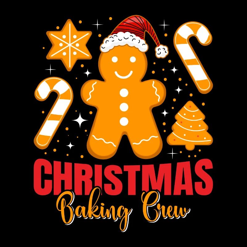 Backfans Christmas Baking Crew Plätzchen