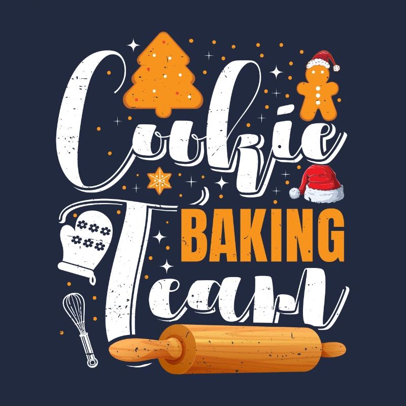 Cookie Baking Team Biscuits de Noël Biscuits