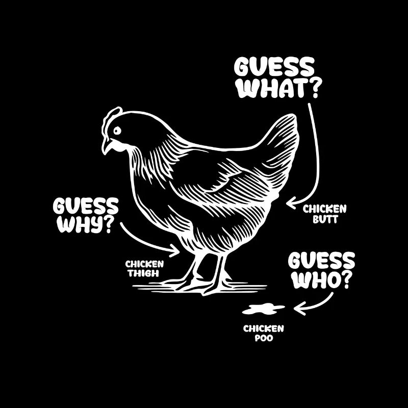 Funny Guess What? Chicken Butt!
