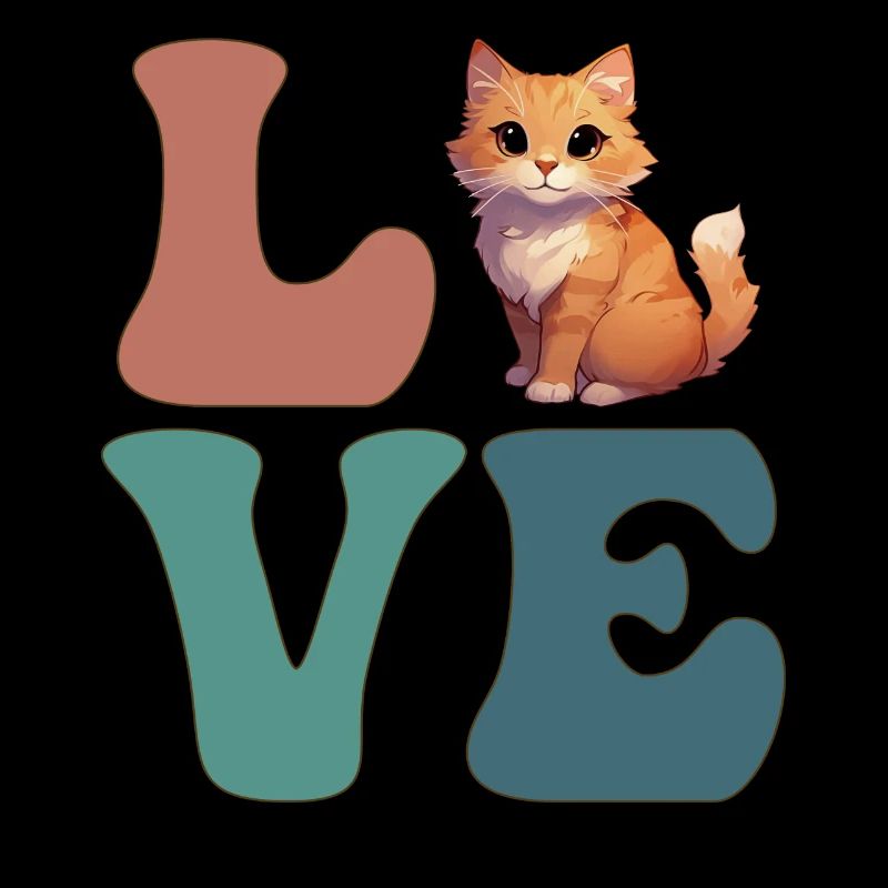 Mignon chat orange tigré chat propriétaire