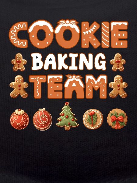 Cookie Baking Team Christmas