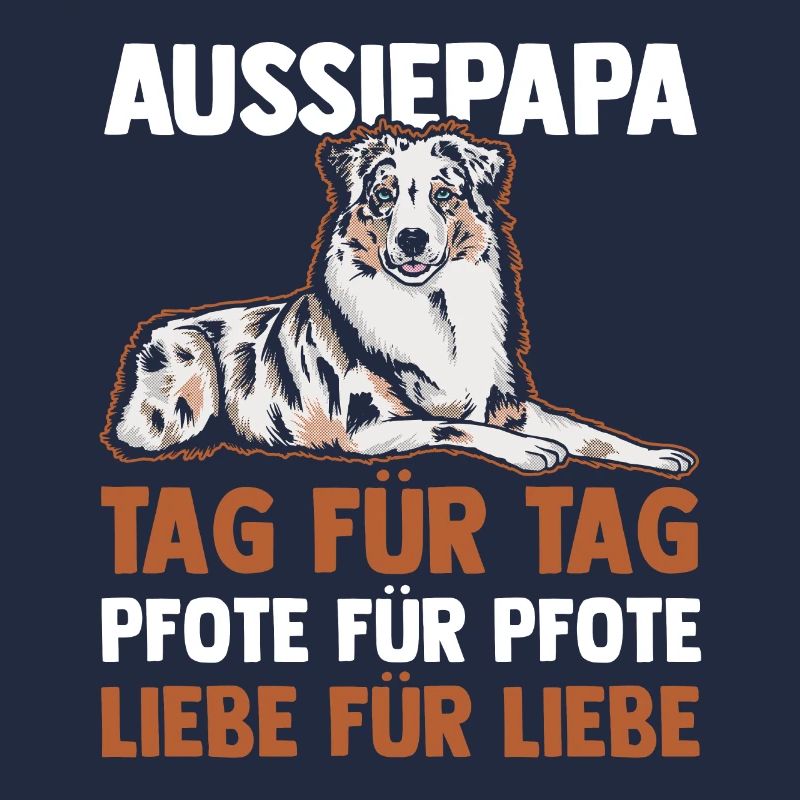 Australian Shepherd Hund Hundepapa Aussie