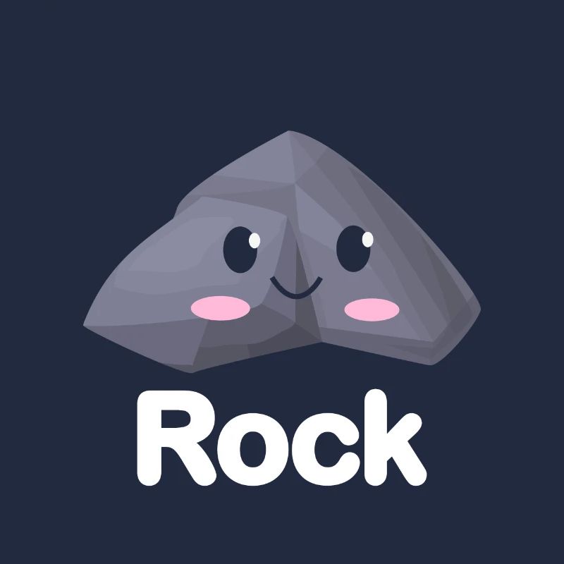 Rock Paper Scissors Funny Group Kawaii