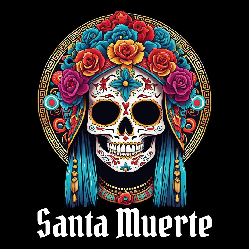Santisima Muerte Dia De Los Muertos Mexicain